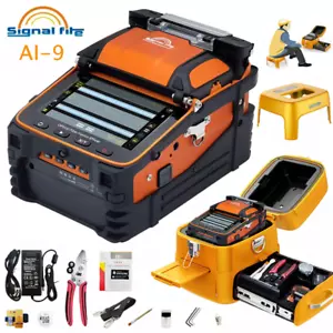 Signal Fire AI-9 6 Motor Optical Fiber Fusion Splicer Toolbox style ARC OPM VFL - Picture 1 of 14