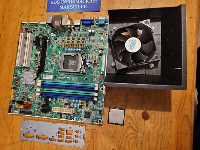 Carte Mère LENOVO IS6XM Rev : 1.0 + Dissipateur et Ventilo + CPU et Platine AR - Photo 1/4