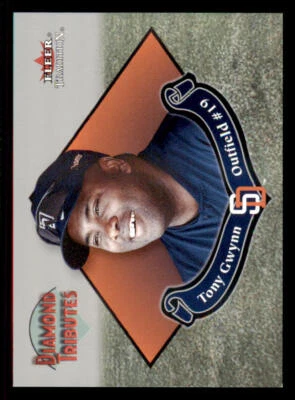 2002 Fleer Tradition Diamond Tributes #2 Tony Gwynn / - Image 1 of 2