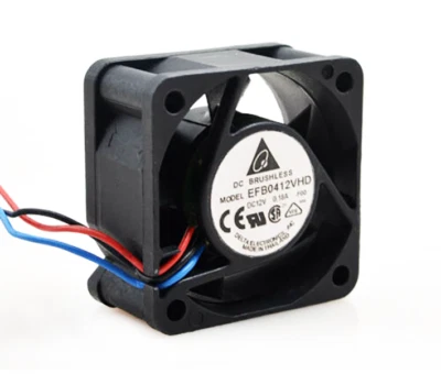 For Delta EFB0412VHD 4cm server fan 3-wire 40*40*20mm 4cm 12V 0.18A cooling fan - Image 1 of 4