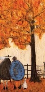 Sam Toft Canvas Print Wall Art - Spring Summer Autumn Winter - 4 Designs 2 Sizes - Picture 1 of 9