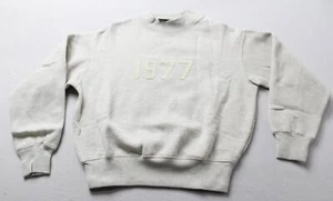Essentials Fear Of God Kid's Essentials Crewneck NC3 Light Oatmeal Size 6/7 - Picture 1 of 5
