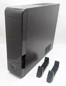 Linkworld Black Mini-ITX Media Center HTPC Desktop/Tower PC Case w/ 200W PSU - Picture 1 of 19