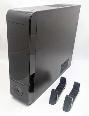 Linkworld Black Mini-ITX Media Center HTPC Desktop/Tower PC Case w/ 200W PSU - Image 1 of 4