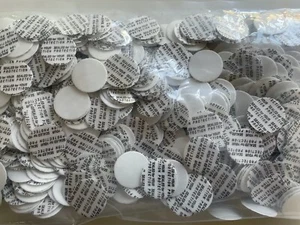 24mm Foam Pressure Seals New Sealed Pack of 1000 - Picture 1 of 1