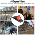 45 ° Prism 2 Sided Total Station Engineering Tunnel Surveying Mapping Monitorin♡