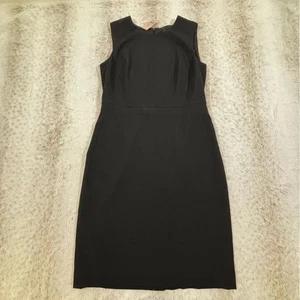 Ann Taylor Factory schwarzes Etuikleid 2P Petite neu mit Etikett ärmellos Arbeit Karriere - Bild 1 von 9
