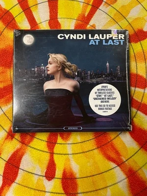 CYNDI LAUPER, At Last, SEALED CD W/ HYPE, Digipak, Epic Records, US, 2003 - Image 1 of 2