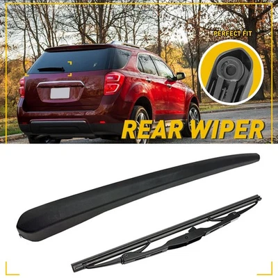 Rear Wiper Blade & Arm for 2010-2017 GMC Terrain Chevy Equinox Back Window Wiper - Image 1 of 4