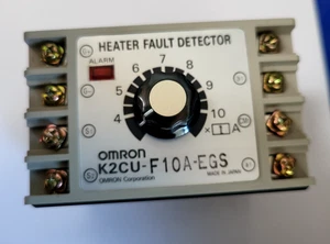 OMRON K2CU-F10A-EGS HEATER FAULT DETECTOR (BR6.3B7) - Picture 1 of 4