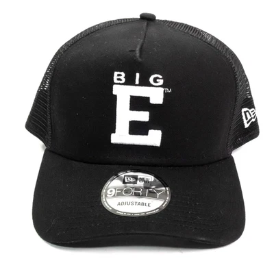 Para hombres New Era Negro Dale Earnhardt Big E Legends 9FORTY Camionero Snapback Foto 1 de 4