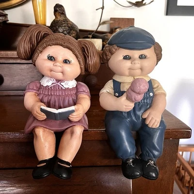 MUÑECAS PARCHE REPOLLO CERÁMICA CUIDADORES NIÑOS Y NIÑAS Cono de Helado Libro de Lectura Foto 1 de 4