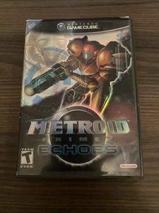 Nintendo GameCube Metroid Prime 2 ecos totalmente en caja original con disco como nuevo - Imagen 1 de 7