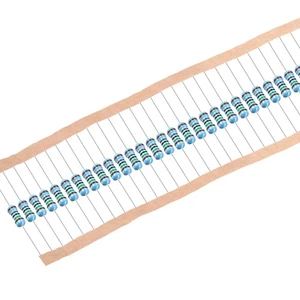 1/4 Watt 1.5K Ohm Metal Film Resistors 0.25W 300Pcs - Imagen 1 de 4