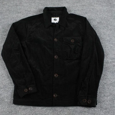 Красивая зеленая куртка мужская средний ретро мод Fairford шнур верхняя юбка черный вельвет - Изображение 1 из 4