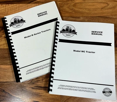 Manual de servicio para John Deere MC Tractor sobre orugas Taller Reparación Taller Juego de libros Foto 1 de 4
