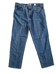 Jeans rectos vintage Levis 540 para hombre lavado medio calce relajado azul talla 36x30 - Imagen 1 de 8