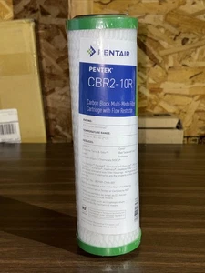 NEW Pentair Pentek CBR2-10R Carbon Block Multi-Media Water Filter Cartridge - Picture 1 of 5