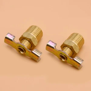 2x 1/4" Air Compressor Tank Drain Tap A3 - Picture 1 of 4