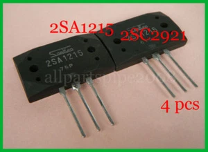 4,(2SA1215 + 2SC2921) Audio Transistors NEW m - Picture 1 of 1