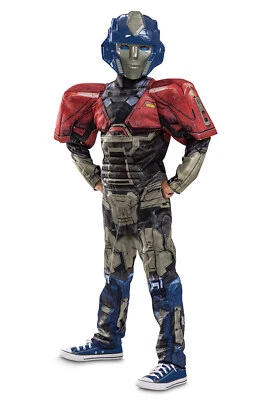 Brand New Transformers One Optimus Prime/Orion Classic Muscle Child Costume - Image 1 of 2
