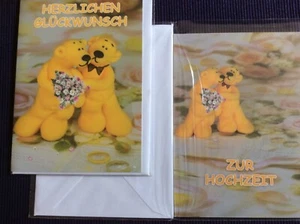 Tatzino Klappkarten. Lustige Bärchen Karten zum Schmunzeln — Zur Hochzeit 32 - Bild 1 von 2