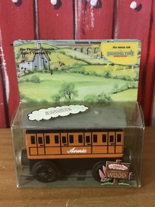 Annie V2 1992 Thomas The Tank Engine & Friends Wooden Railway Train Staples NIB - Picture 1 of 4