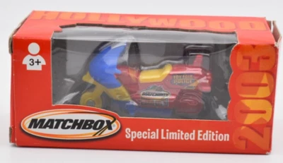 Matchbox Superfast Police Motor Cycle Toy Fair 2003 Hollywood. Promotional - Image 1 of 2