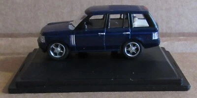 OXFORD DIECAST RANGE ROVER 3RD GENERATION DARK BLUE 1:76 SCALE MODEL CAR - Image 1 of 4