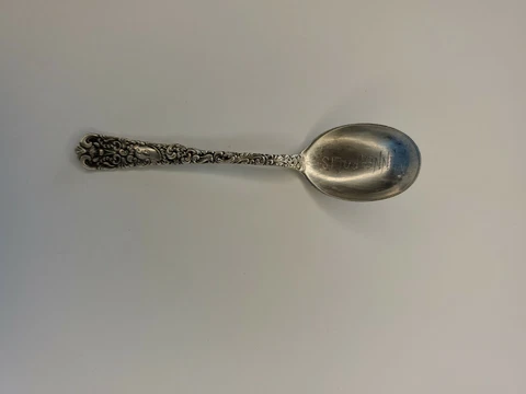 Vintage Sterling Minneapolis Demitasse Dessert Sterling Spoon Cover