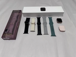 Apple Watch Series 5 40mm Rose Gold With Extra Bands & Box - Picture 1 of 24