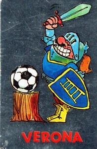 Scudetto Verona N 296 Figurina Calciatori Panini 1984 1985 With Attached Velina - Picture 1 of 2