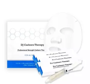 DJ CARBON Therapy CO2 Gel Mask 1Pack of 5 Gels & 5 Sheet Masks KB050 - Picture 1 of 16