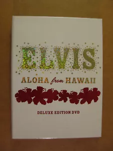ELVIS PRESLEY - Aloha From Hawaii: Deluxe Ed. (2 DVD Set) Very Good - Foto 1 di 7