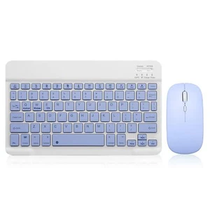 Bluetooth Tastatur und Maus Combo Wiederaufladbare Tragbare Kabellose Tastatur Maus - Bild 1 von 7