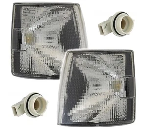 Frontblinker Set für VW T4 90-03 Smoke Grau Transporter Bus Multivan Fassung - Bild 1 von 6