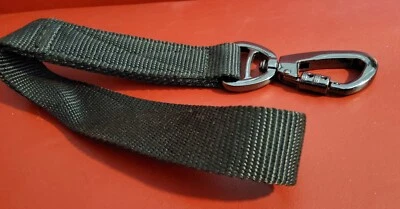 Тяжелый сильный металл регулируемый нейлона наплечная сумка ремень ноутбука ремень пряжка черный - Изображение 1 из 3