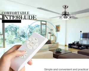 Universal Ceiling Fan Light Bulb Lamp Remote Wireless Controller Kit SS0570 - Picture 1 of 12