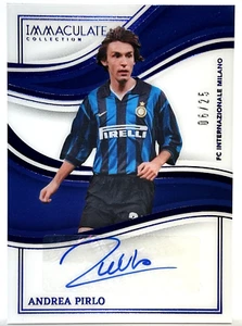 ANDREA PIRLO #/25 AUTO 2023-24 Panini IMMACULATE Collection INTER MILAN 🔥🔥 - Bild 1 von 1