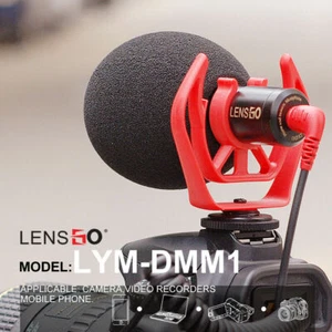 LENSGO LYM-DMM1 for Camera Phone Cardioid Directional Video Microphone - Picture 1 of 8