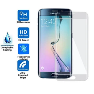 For Samsung Galaxy S9/Plus Curved Tempered Glass Screen Protector - Picture 1 of 7