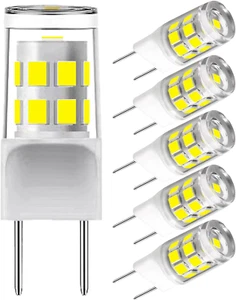 G8 Led Bulb,T4 3W Replacement for 20-25W Halogen Bulb, 5 Pack - Picture 1 of 12