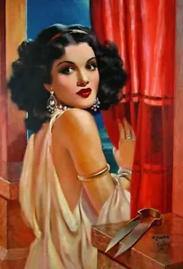 Delilah : Henry Clive : Archival Quality Art Print Suitable for Framing - Picture 1 of 2
