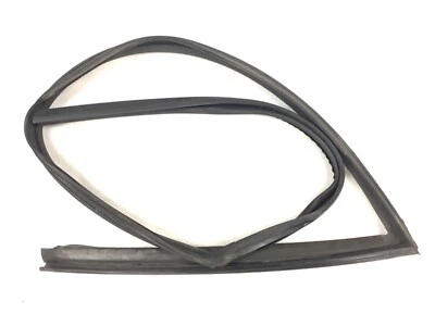 98-02 Accord 4 puertas ventana delantera izquierda canal de funcionamiento moldura vidrio guía sello de goma Foto 1 de 3