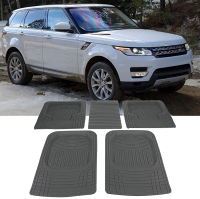 Juego completo de 5 alfombrillas antideslizantes para todo tipo de clima XPE para Land Rover Foto 1 de 4