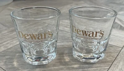 Set of 2 Dewar's Whiskey Glasses - Image 1 of 4