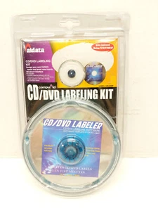 Aidata CD/DVD Labeling Kit Design Your Own CD/DVD - NEW SEALED - Picture 1 of 2