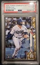 2020 Topps Gavin Lux Gold Stars - Graded PSA 8