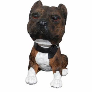 Pitbull Bobble Head Pitbull Geschenk, Pitbull Mama, Papa Geschenk Pitbull Liebhaber - Bild 1 von 19