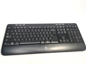 Logitech K520 Wireless Keyboard Used Condition MISSING ONE FEET AND COVER - Picture 1 of 9